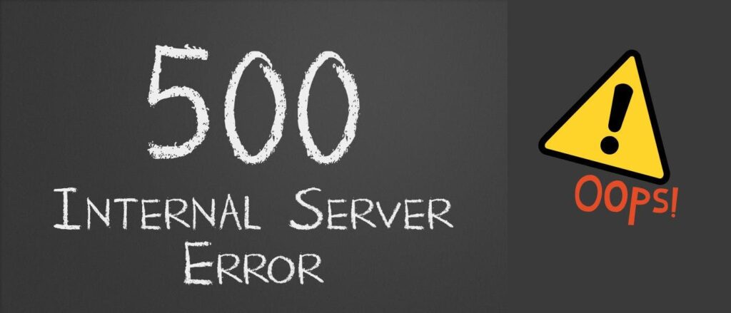 Decoding the Dreaded 500 Internal Server Error: A User's Guide